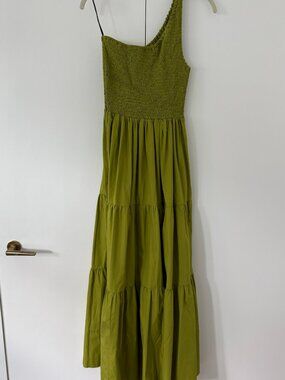 S/W/F One-Shoulder Maxi Dress
